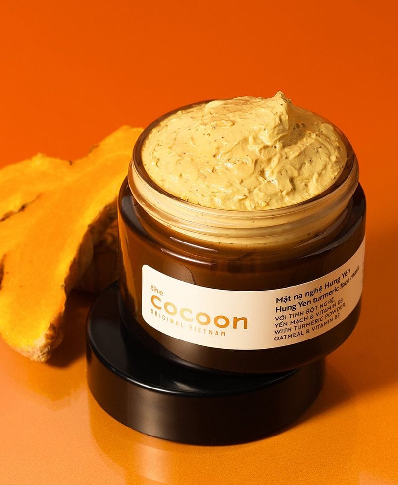 COCOON HUNG YEN TURMERIC FACE MASK- Mặt Nạ Nghệ Hưng Yên