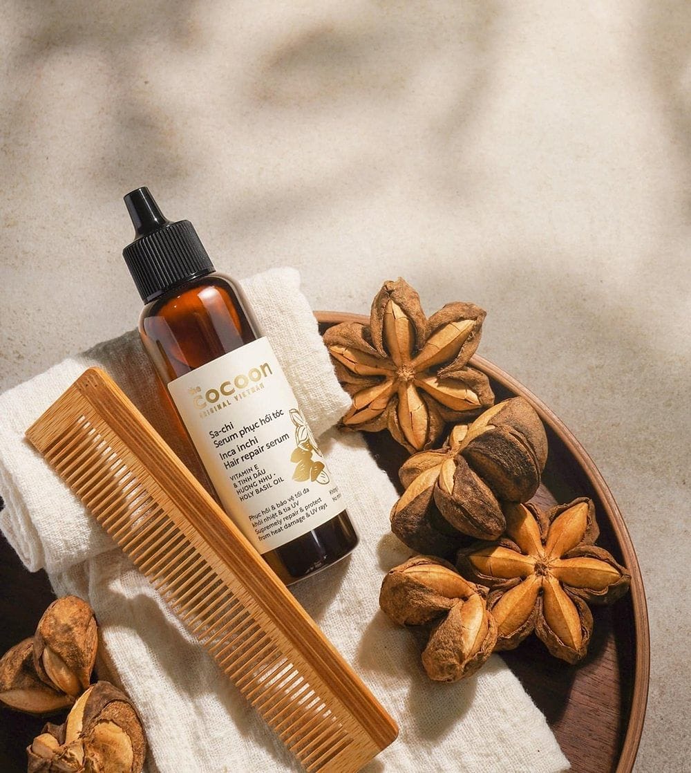 COCOON INCA INCHI HAIR REPAIR SERUM - Sa-Chi Tinh Chất Phục Hồi Tóc