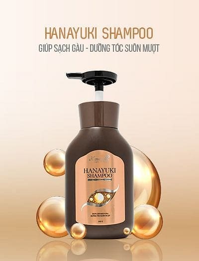 Dầu gội Hanayuki Shampoo: Mang đến mái tóc mềm mượt và rạng rỡ