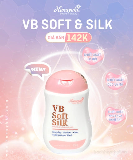 Công dụng của dung dịch vệ sinh phụ nữ VB Soft Silk