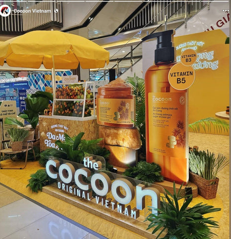 COCOON PALM SUGAR SHOWER GEL 500ml - Gel Tắm đường thốt nốt An Giang