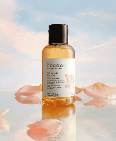 COCOON ROSE CLEANSER 140ml - Gel Rửa Mặt Hoa Hồng