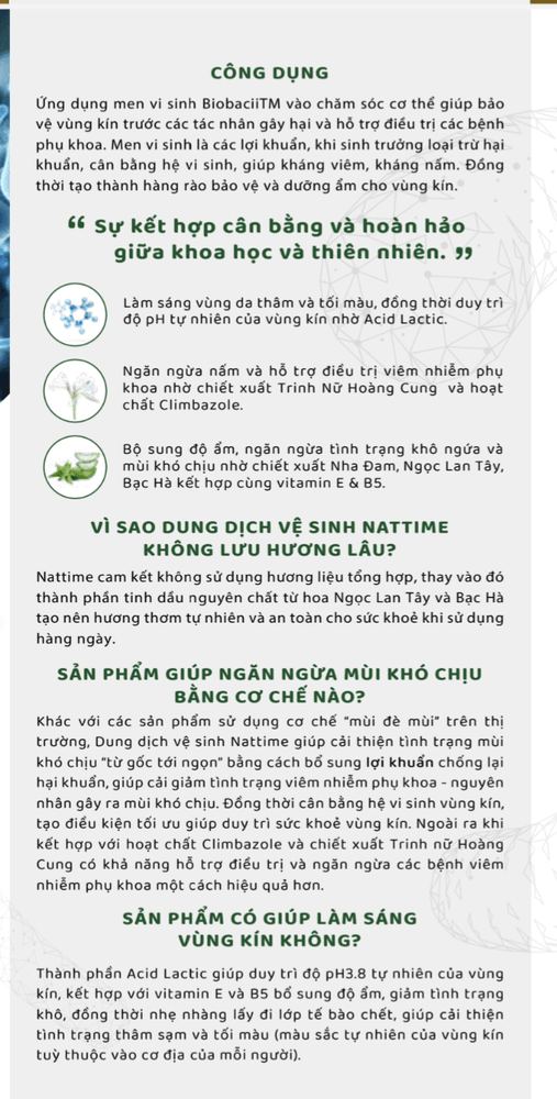 
                  
                    NATTIME - PH5.0 PROBIOTIC DETOX SHAMPOO - Dầu Gội Nattime Men Vi Sinh
                  
                