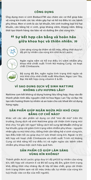 
                  
                    NATTIME - PH5.0 PROBIOTIC DETOX SHAMPOO - Dầu Gội Nattime Men Vi Sinh
                  
                